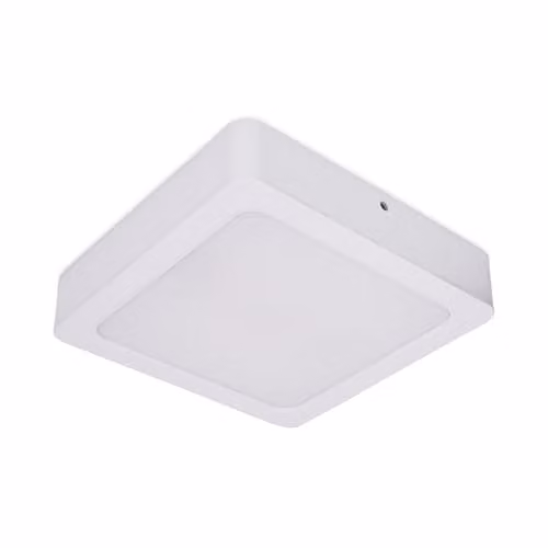 ValueLights Square IP54 Integrated LED Recessed Wall or Ceiling Light, White