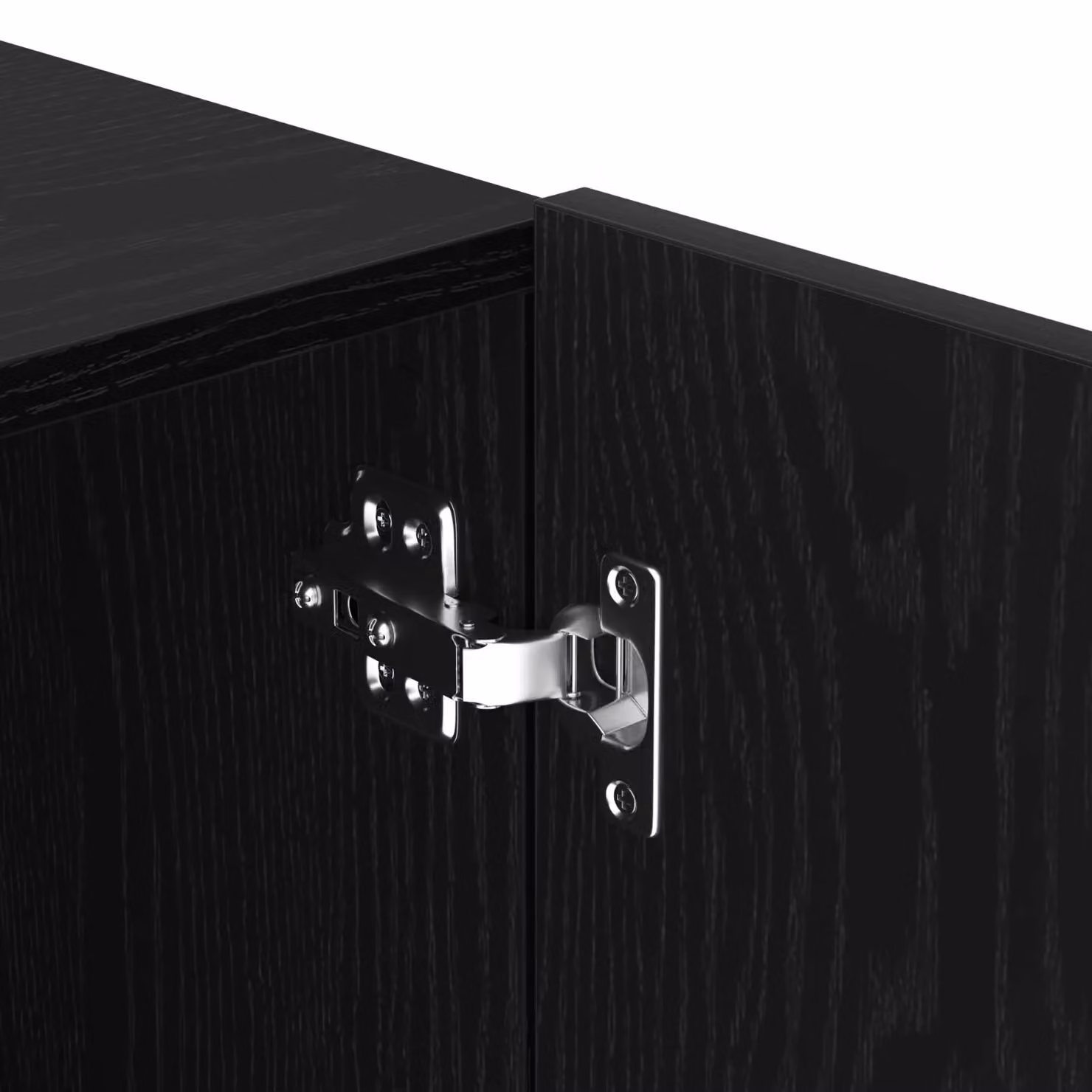 Berkfield Home Black Oak Wall Mounted TV Cabinet W/D/H: 100 x 30 x 41 cm – 6