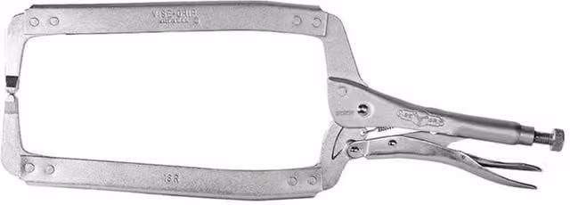 Irwin Locking C-clamps with Regular Tip in Silver and Multicolour