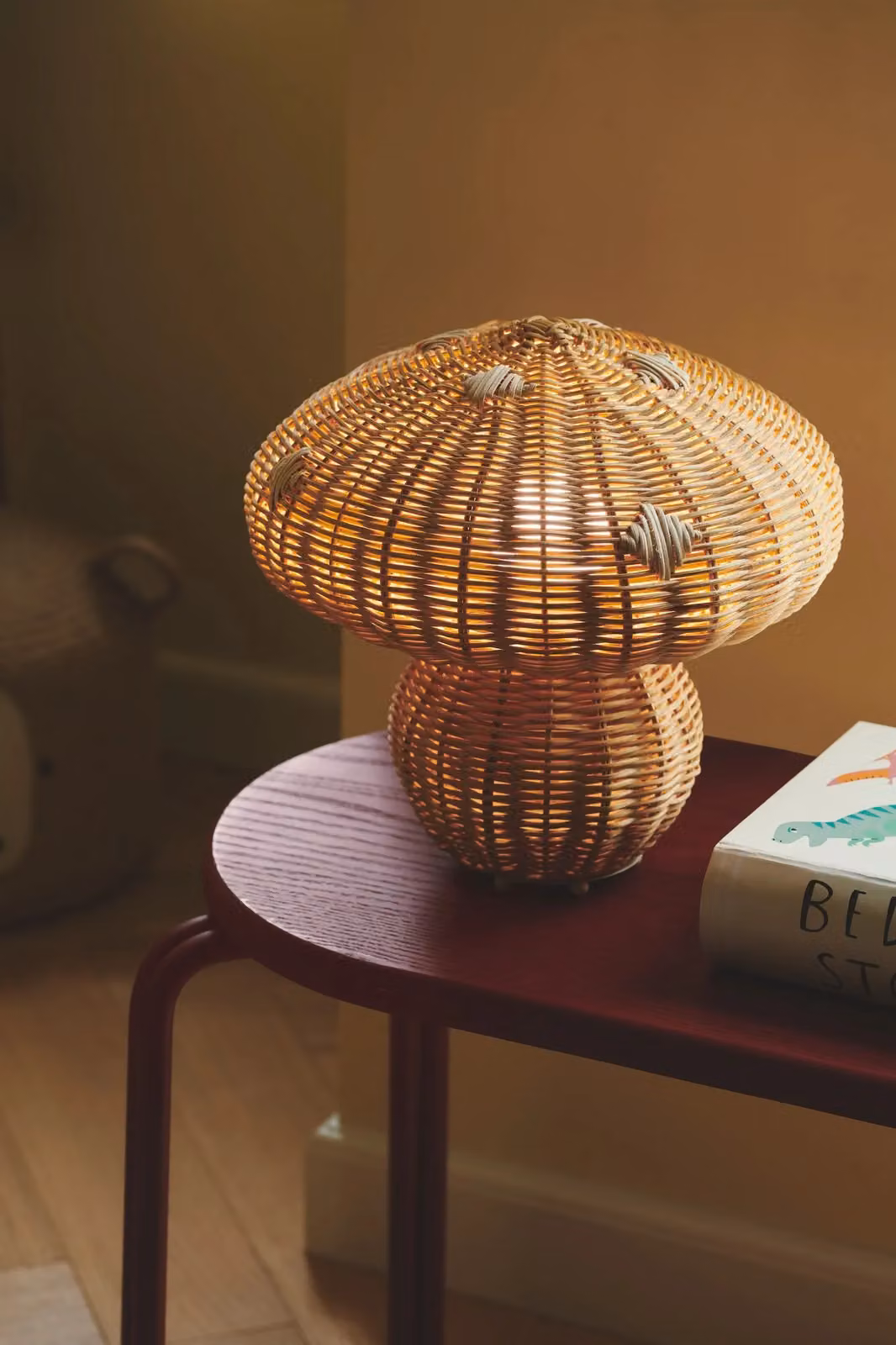 Nordlux Allie Rattan Table Lamp, Brown, E27 – 2