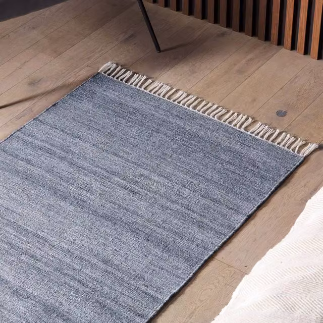 Wyld and Coco Grey Hand-woven PET Indoor-Outdoor Rug, W: 80 cm, L: 150 cm – 1