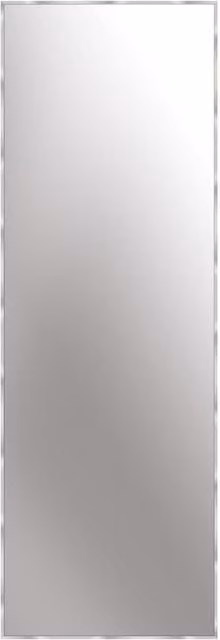 Nielsen Design Alpha Aluminium Rectangular Wall Mirror in Silver, W: 50 cm, H: 150 cm