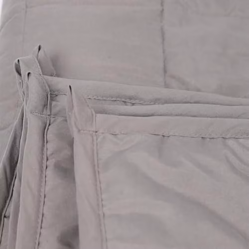Harbour Housewares Grey Weighted Blanket with Storage Bag, 8kg, W/D/H: 200 x 150 x 1 cm – 3
