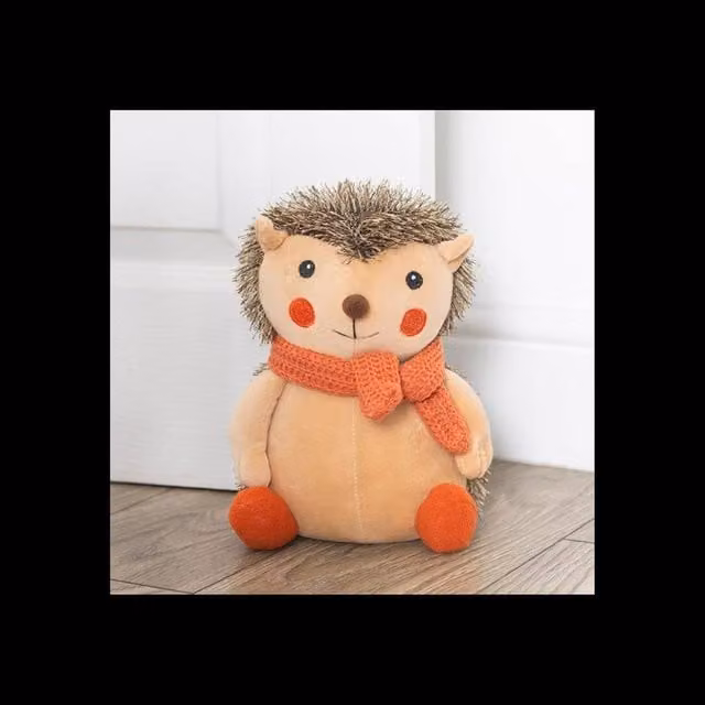 KDMD Hazel Hedgehog Woodland Doorstop in Brown – 1