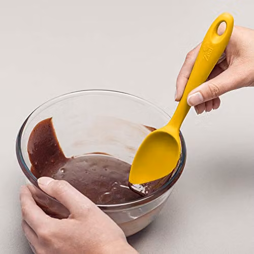Zeal Silicone Spatula Spoon in Yellow, 20cm – 4
