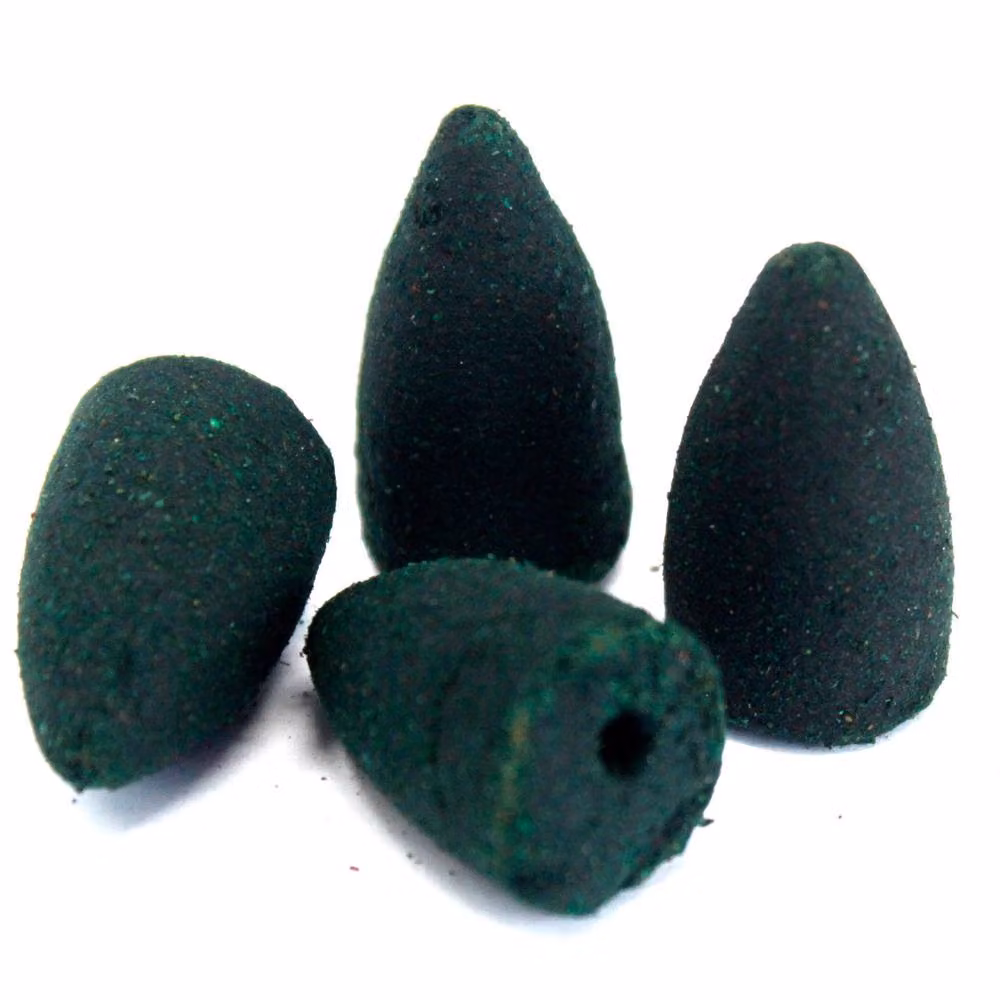 KDMD Aromatica White Sage Backflow Incense Cones in Green – 2