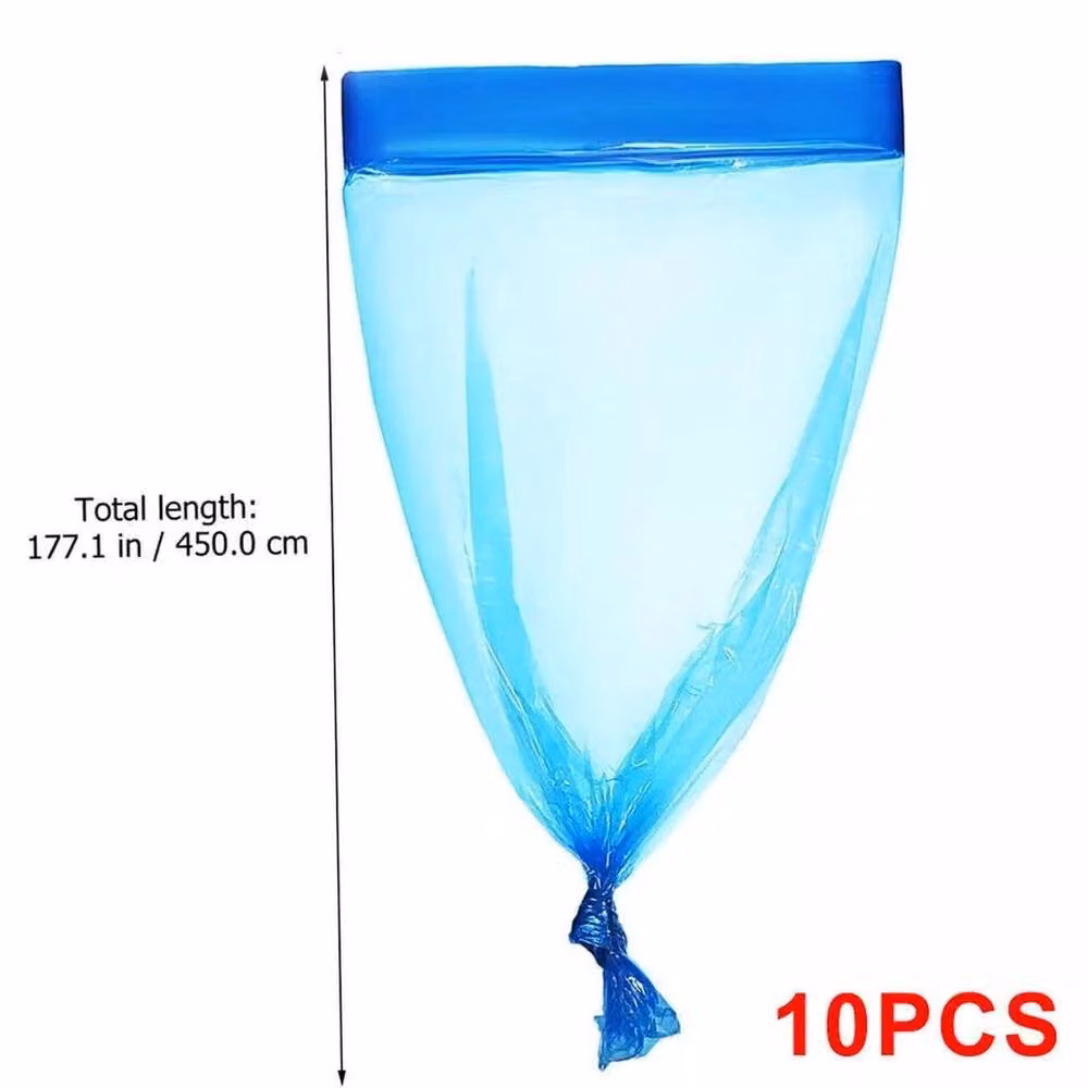 KORVIXA 10 Pack Nappy Bin Refill Cassettes in Blue – 2