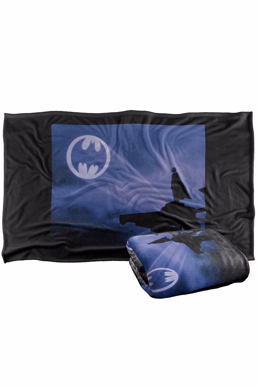 LOGOVISION Batman 1989 Bat Signal Super Soft Fleece Throw Blanket, Multicolour, W: 127 cm x L: 152.4 cm – 6