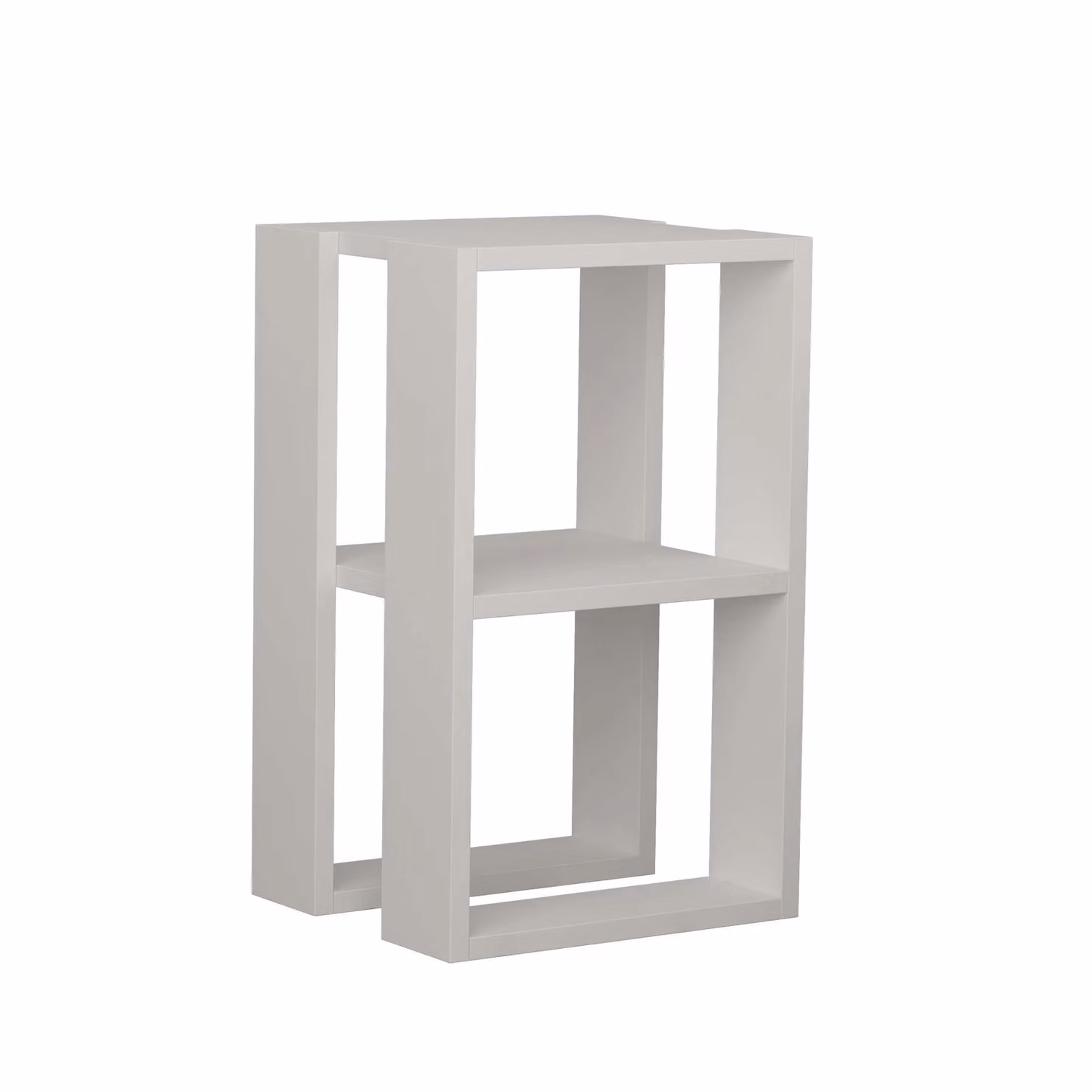 Decortie Lonie Modern White Bedside Table W/D/H: 30 x 34 x 55 cm – 2