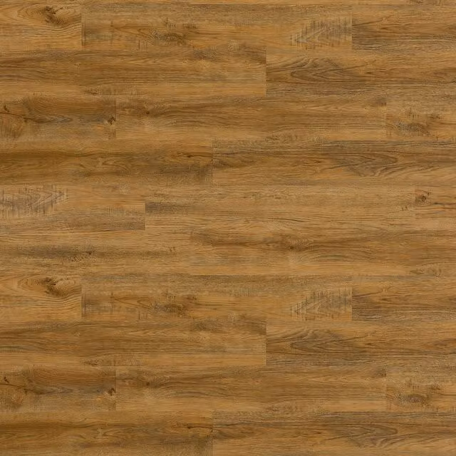 WALPLUS Brown Wood Look 3D PVC Wall Panels