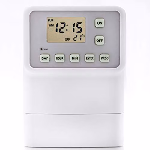 Switched On Products Mydome Light Switch Timer, White Retro Fit Electronic Burglar Deterrent