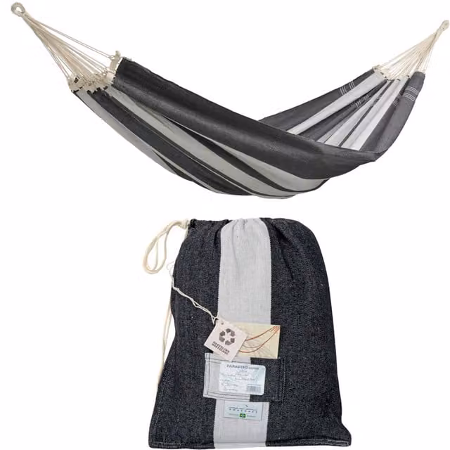 Paradiso Terracotta Amazonas Garden Furniture in Silver and Grey Striped Fabric