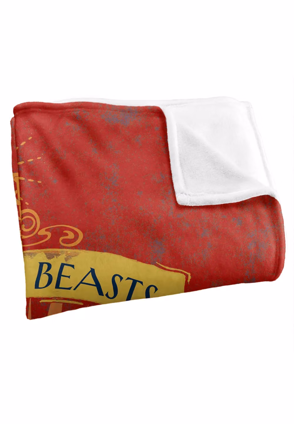 Warner Brothers Fantastic Beasts Officially Licensed Silky Touch Super Soft Fluffy Throw Blanket, White, W/D/H: 152 x 127 cm – 2
