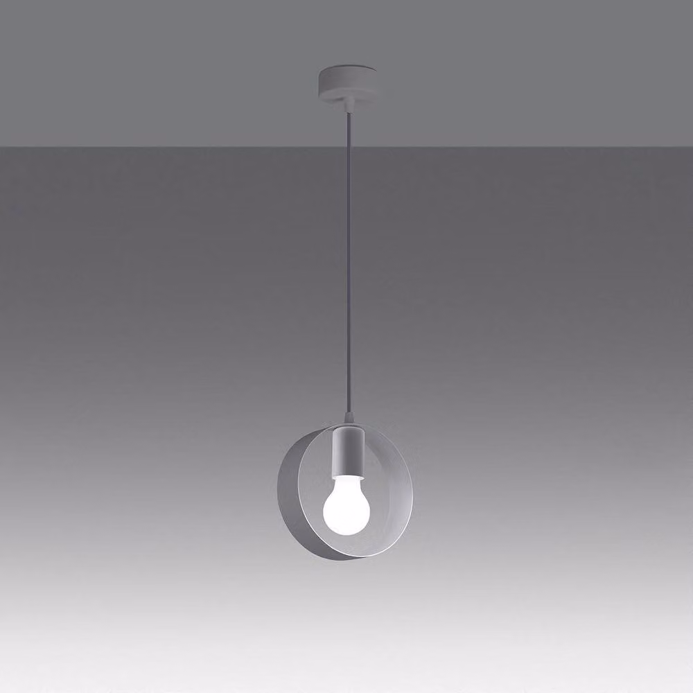 Sollux Lighting Modern White Ring Pendant Lamp W/D/H: 120 x 18 x 18 cm – 2