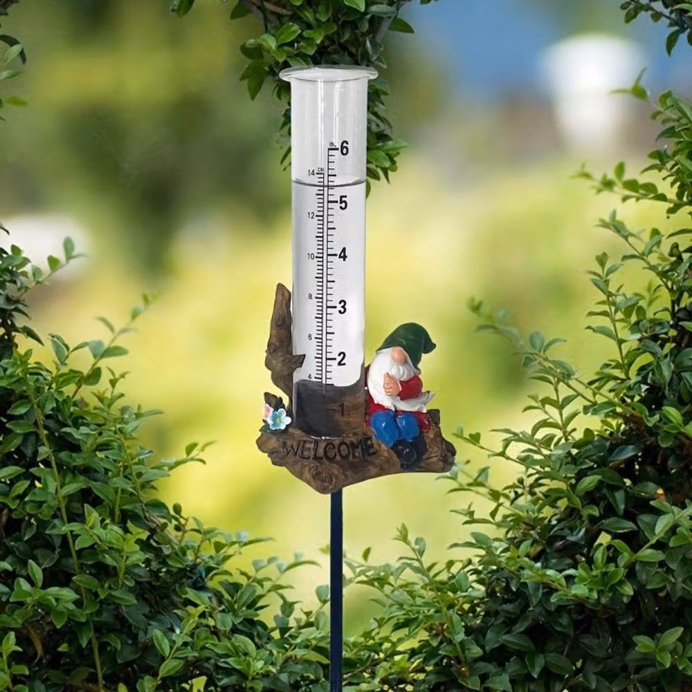 Quipulse Goblin Rain Gauge Garden Plug-in in Multicolour – 2