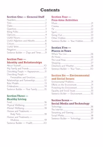 CGP Edexcel GCSE Spanish Vocabulary Book for 2027 and 2028 Exams – 2