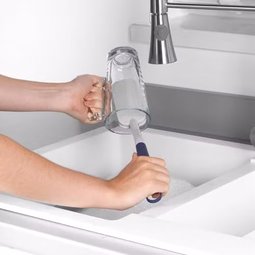 Beldray Deep Clean Rubber Dish Brush in Blue – 3