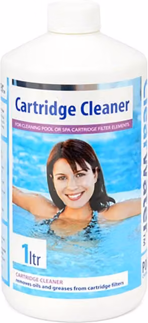 ClearWater Filter Cartridge Cleaner 1L White Liquid