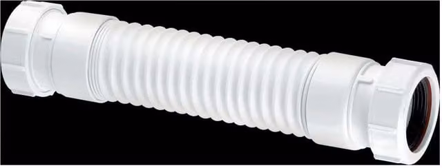 McAlpine FLEXCON4 1.5 inch Flexible Bend Fitting in White