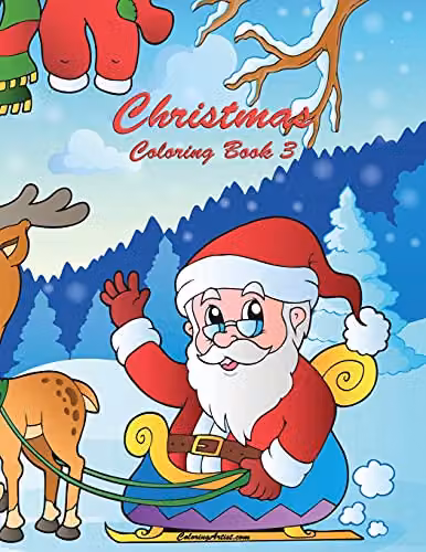 Createspace Christmas Coloring Book 3 for Children