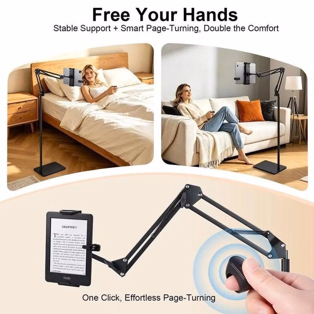 Kelvenix Universal Floor Stand Tripod Holder Mount in Black – 2