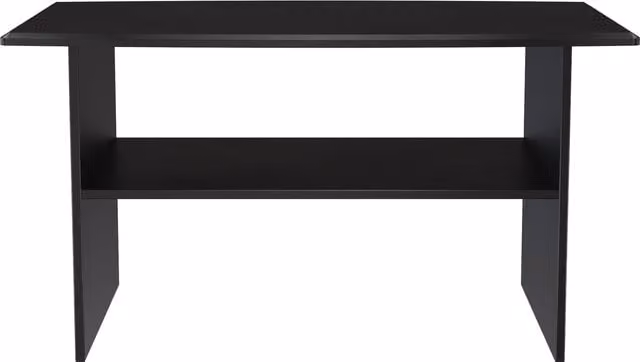 Knightsbridge Modern Rectangular Coffee Table in Black Matt