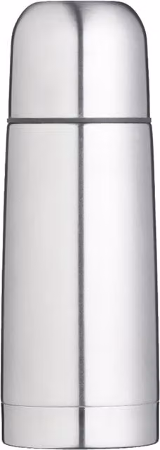 MasterClass Stainless Steel Vacuum Insulated Flask, 300ml, Grey