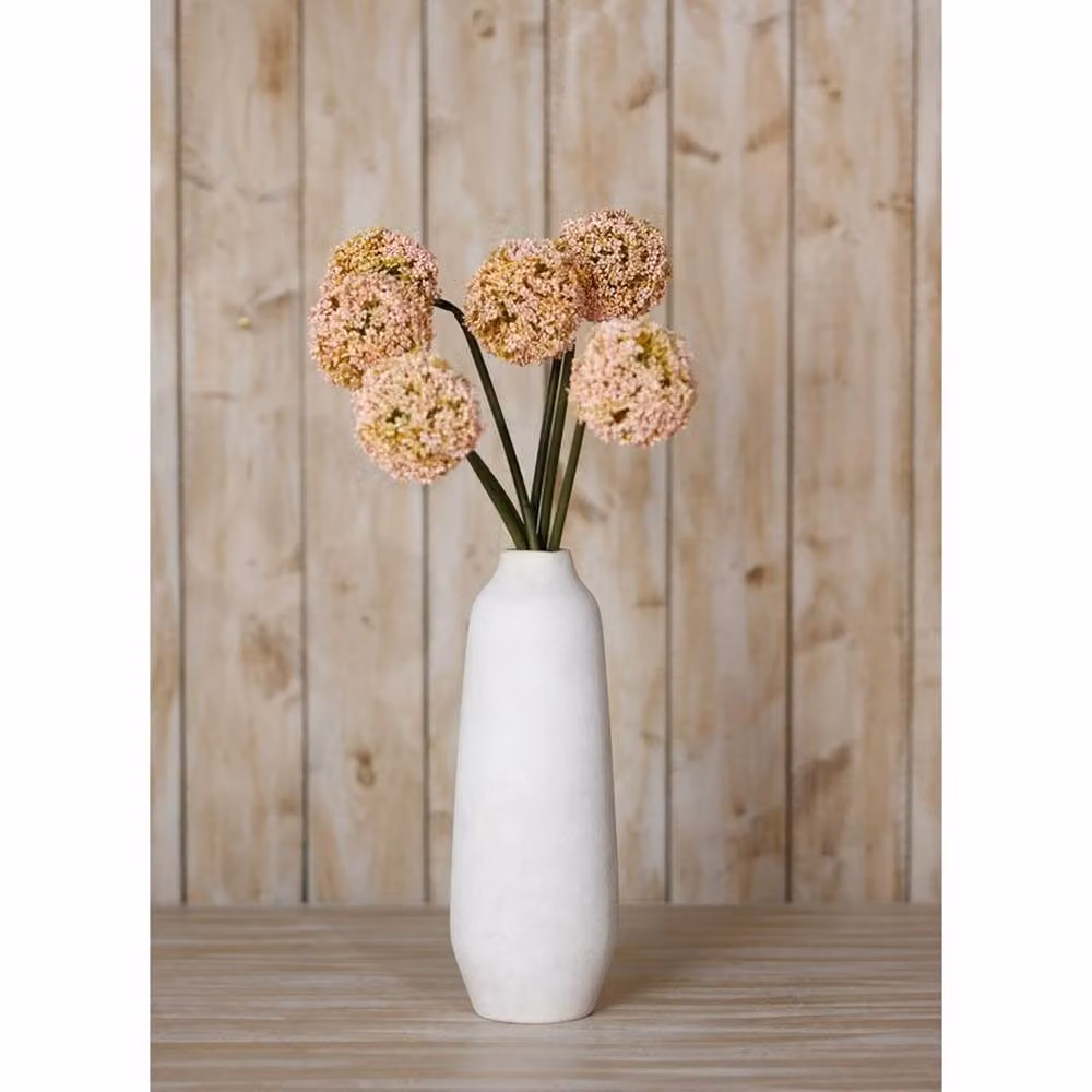 Hill Interiors Pink Allium Single Stem Plastic Flower, W11 x D11 x H75 cm – 3