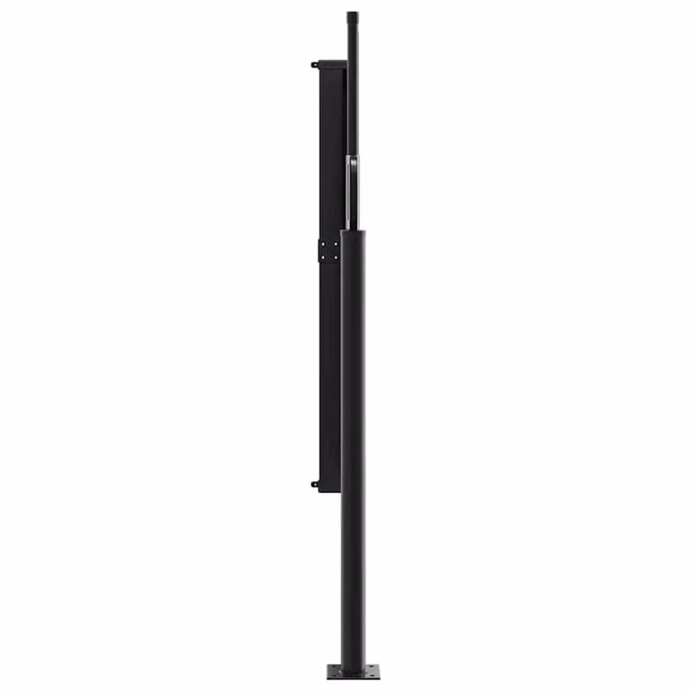 Berkfield Home Retractable Side Awning in Dark Green, W/H: 500 x 100 cm