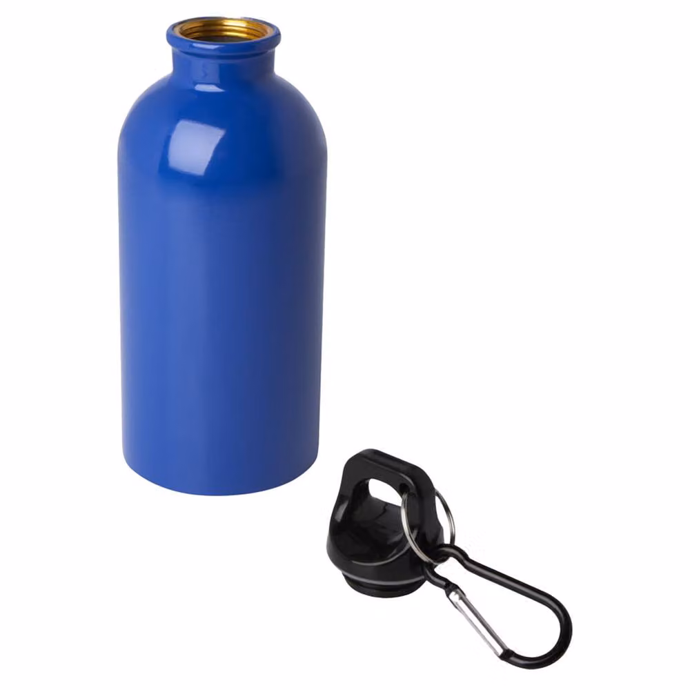 Floso Stainless Steel Single Wall 400ml Water Bottle in Blue – 2