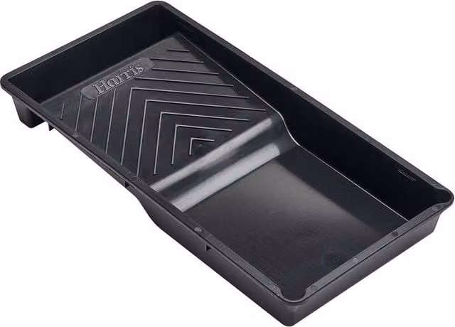 Harris Seriously Good Plastic Paint Tray in Black for Water-Based and Solvent-Based Paints