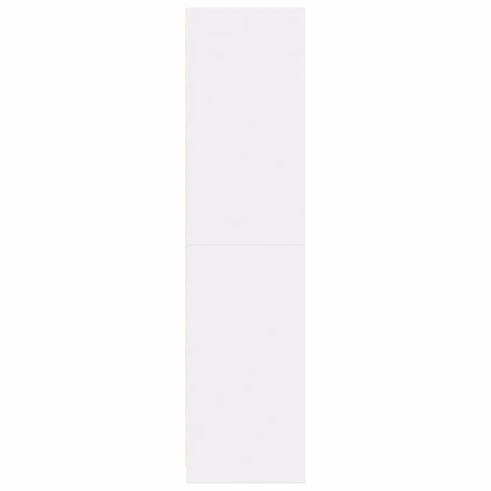 Berkfield Home White Wardrobe W/D/H: 80 x 50 x 200 cm – 2