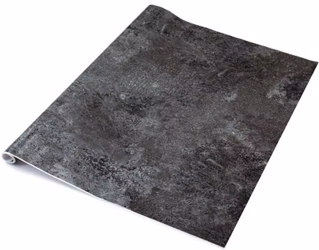 D-C-Fix Avellino Beton Slate Grey Self-adhesive Vinyl Wrap for Doors and Worktops, W: 45 cm, L: 5 m