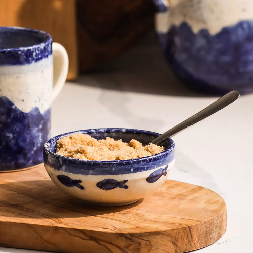Selbrae House Ceramic Dip Bowl in Blue – 2