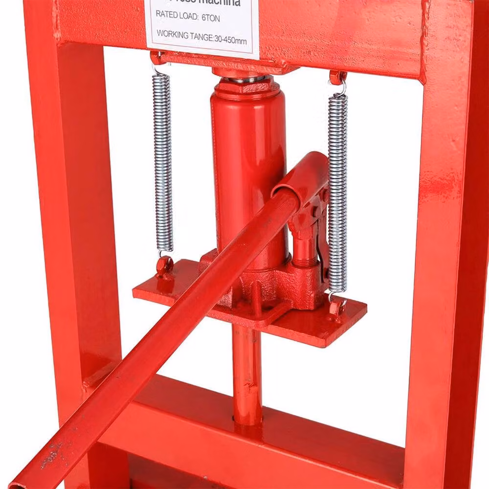 SPETLEK 6 Ton Red Floor Standing Hydraulic Workshop Bench Press – 5