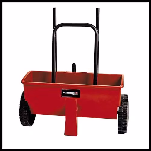 Einhell GC-SR 12 Red Multi-Purpose Manual Broadcast Spreader with 12L Capacity and 45cm Scatter Width – 5