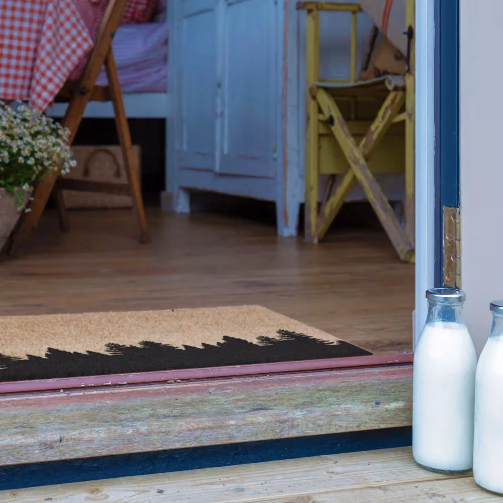 Artsy Mats Forest Doormat in Brown, W/D: 60 x 40 cm – 3