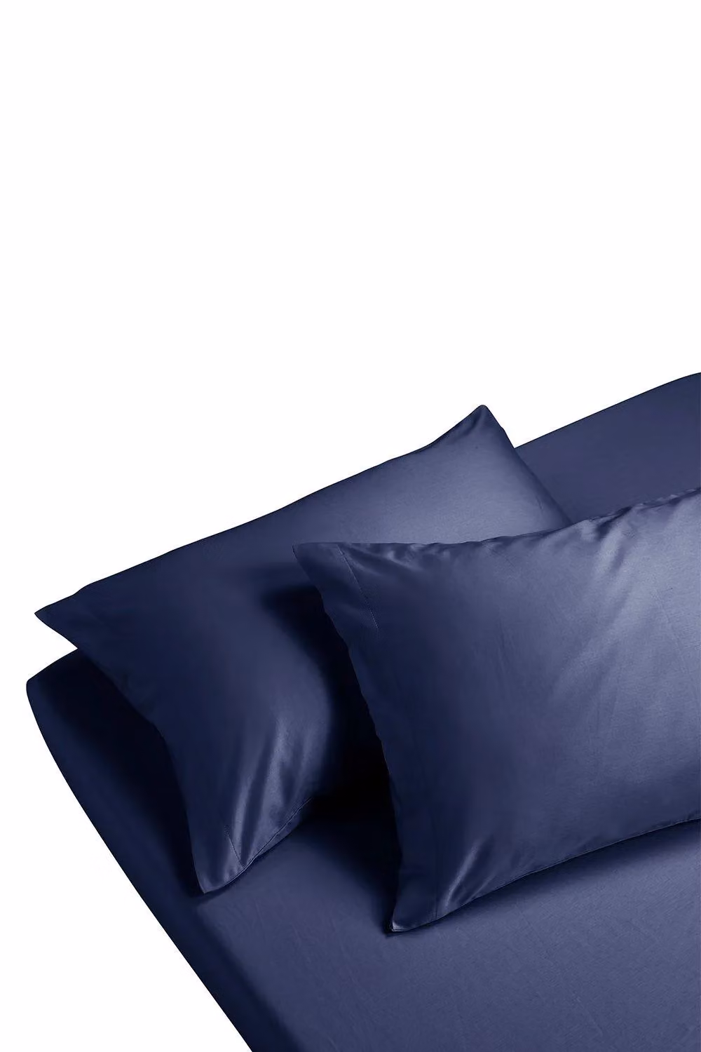 Christy 400TC Luxury Mako Satin Cotton Pillowcases, 2 Pack, Blue – 4