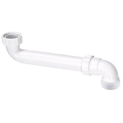 McAlpine SSINLET2 1.25-Inch White Plastic Space Saving Trap Inlet