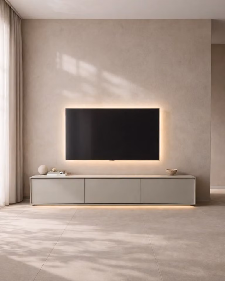 Tommy Franks Alida Modern TV Unit in Grey, W/D/H: 180 x 45 x 39 cm