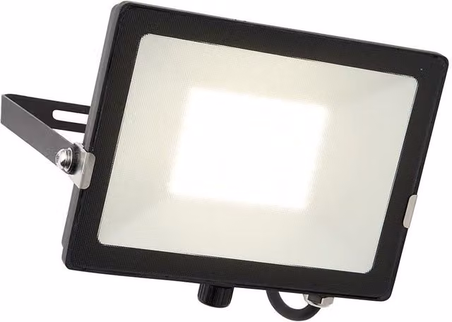 Netlighting Salde LED Outdoor Wall Flood Light, 50W, IP65, Matt Black – 1