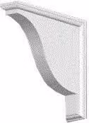 Orac Decor White Exterior Feature Corbel Cornice Moulding