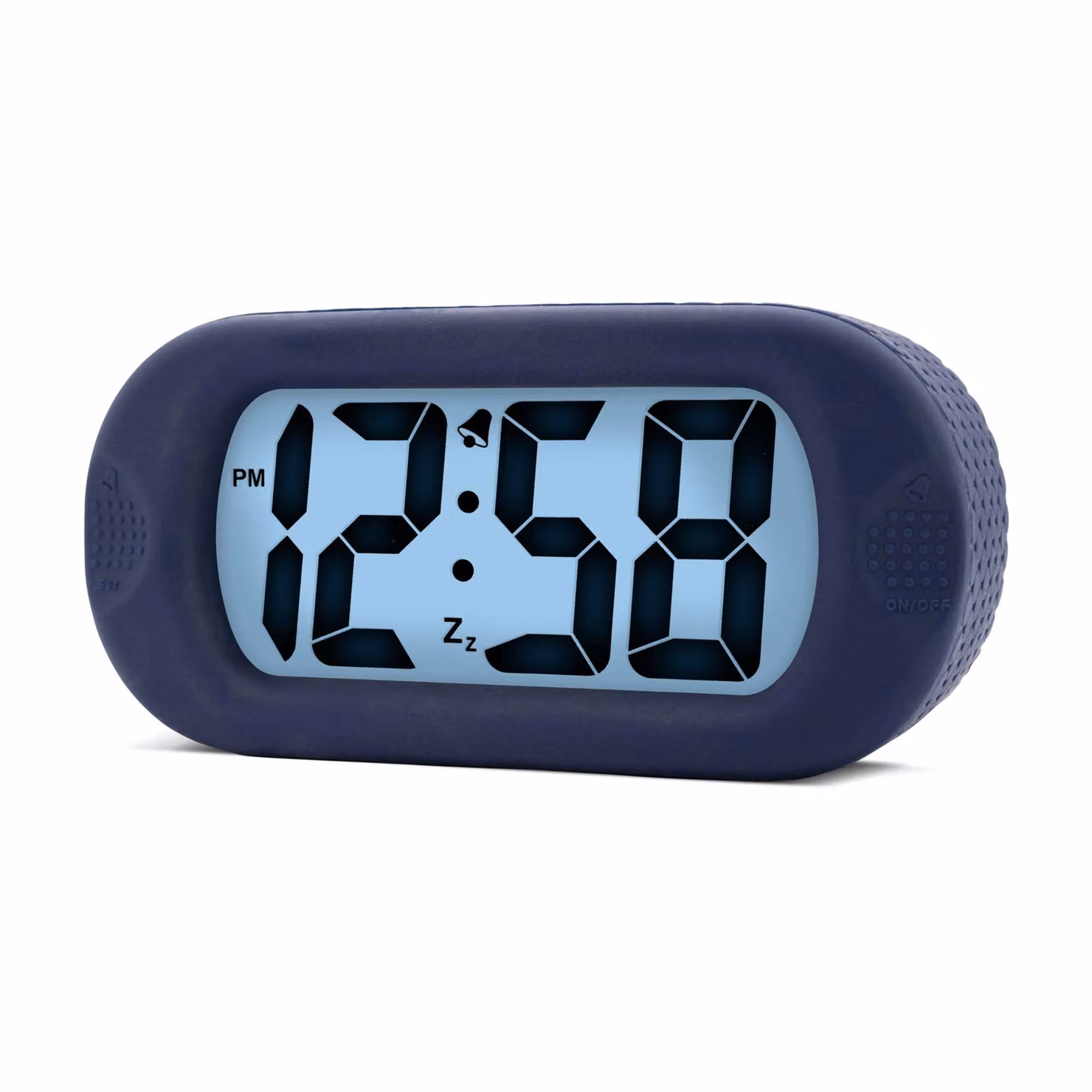 Acctim Smartlite Crescendo Digital Alarm Clock with Jumbo Display and Blue Silicone Case – 2