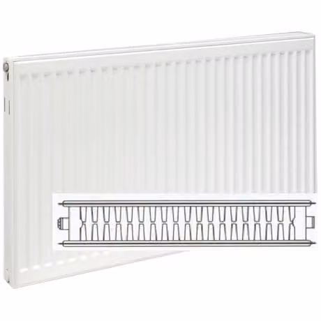 Prorad 422504 Type 22 Double Convector Radiator, White, W: 500 mm, H: 400 mm