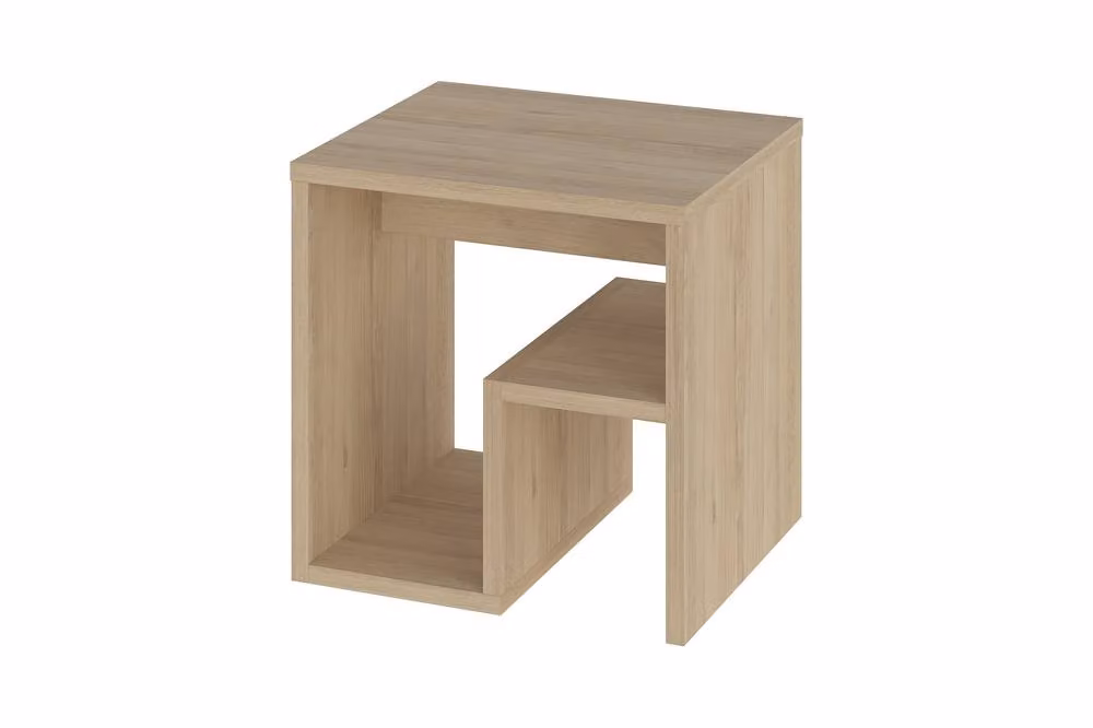 Decortie Bon Modern Oak Side Table – 2