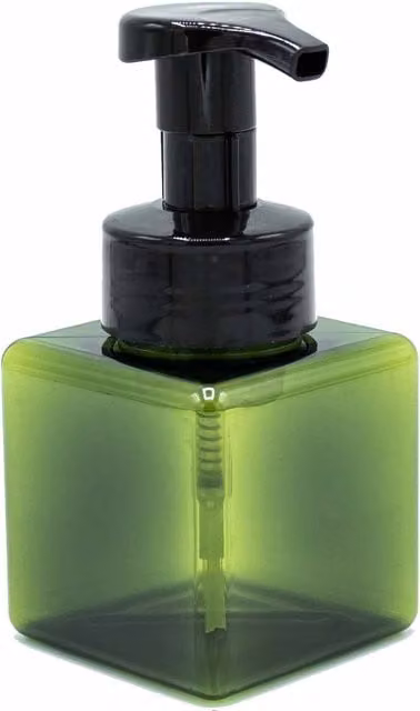 KDMD Reusable Foam Dispenser Pump Bottle, Green, 250ml – 1