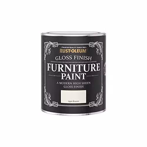 Rust-Oleum Gloss Furniture and Skirting Board Paint in Apple Blossom Green, 750ml – 3
