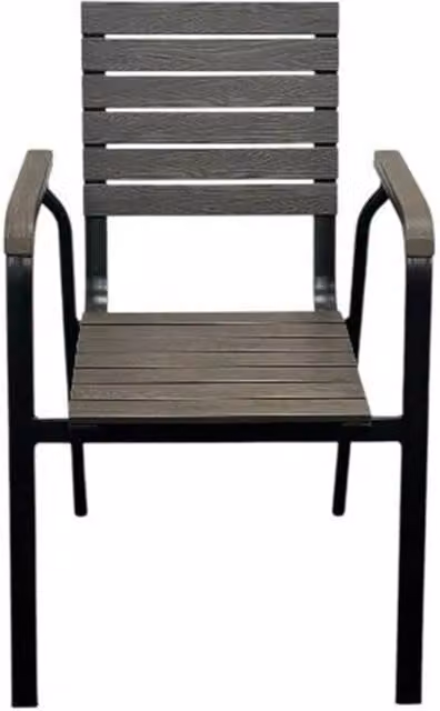 Nordara Durawood Deluxe Stacking Garden Chair in Brown