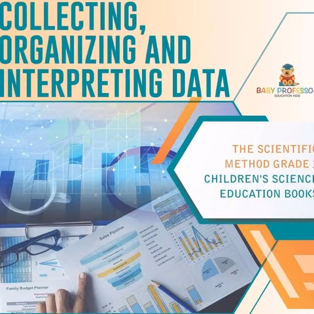 Baby Professor Collecting, Organising and Interpreting Data: The Scientific Method in White