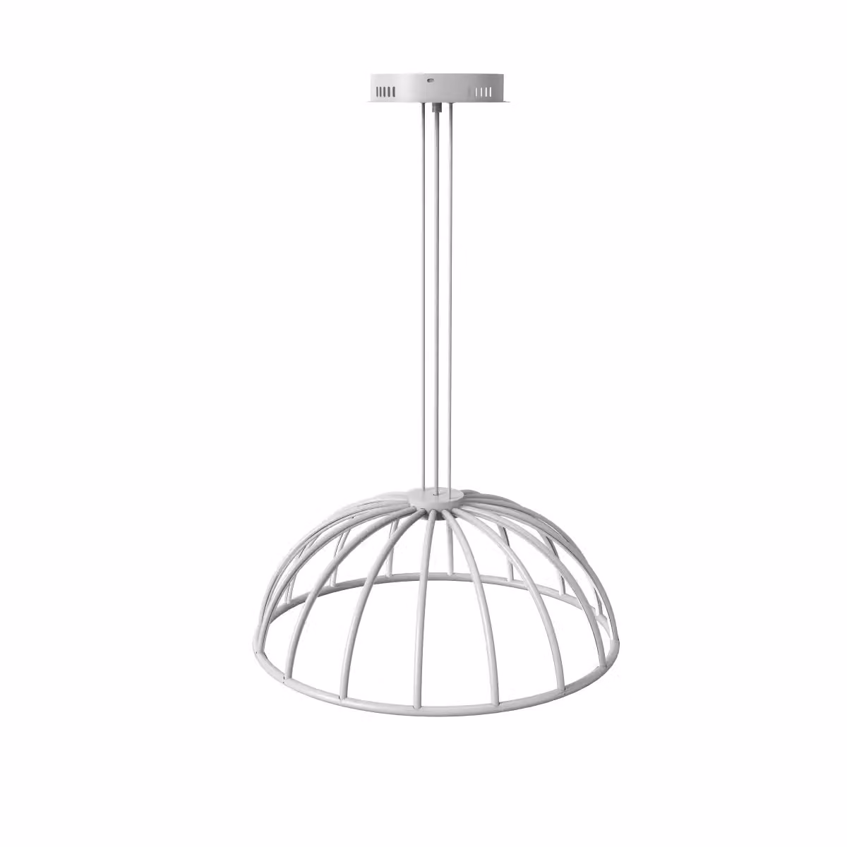 CGC Lighting Paraplu 2 White LED Hemisphere Dome Ceiling Pendant, Diameter: 90 cm – 3